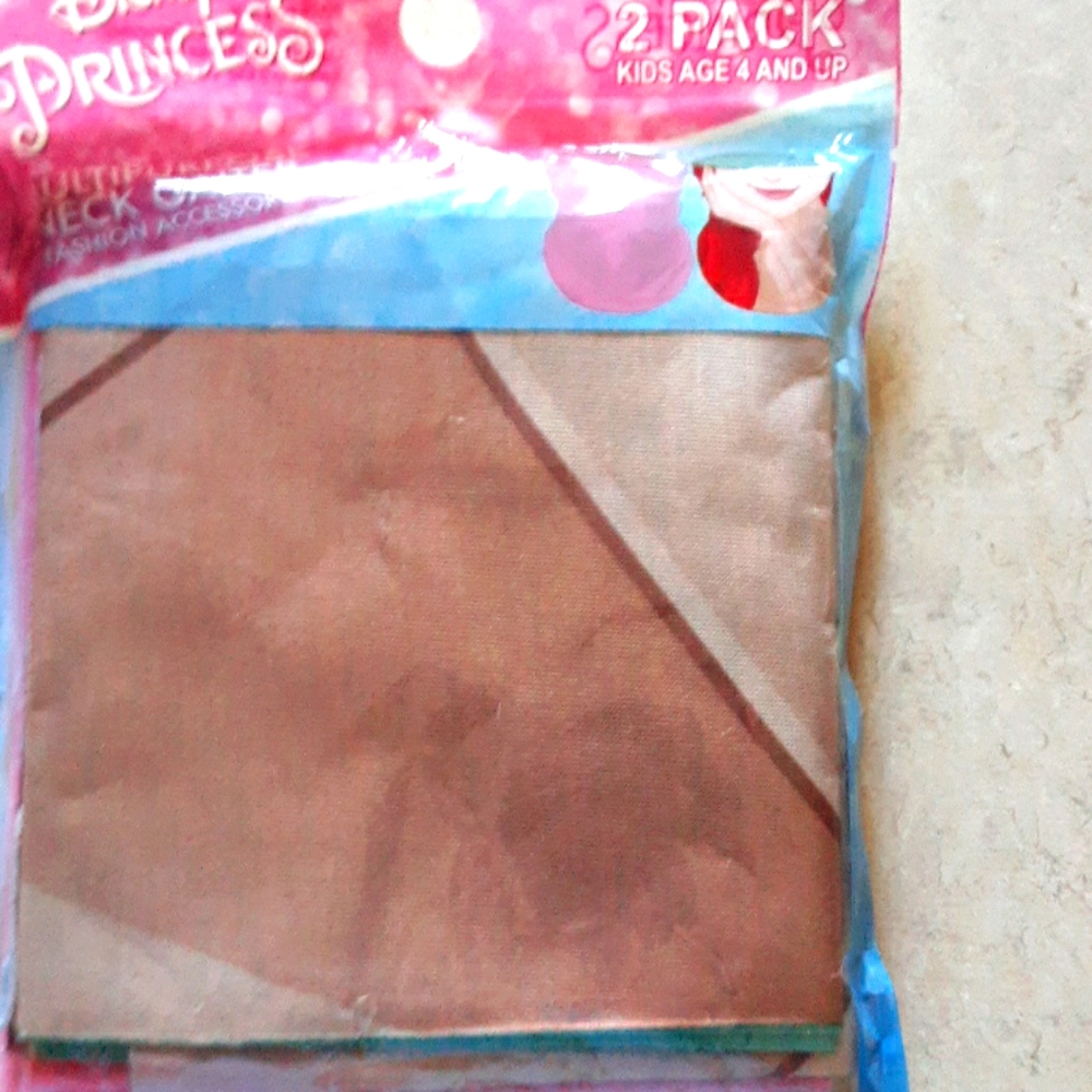 NWT Disney Ariel gaiter masks 2pk